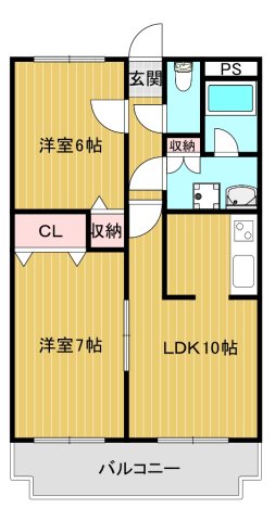 キングハイツの間取り