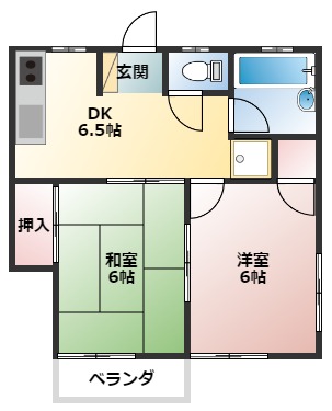 アビタシオンイトウの間取り