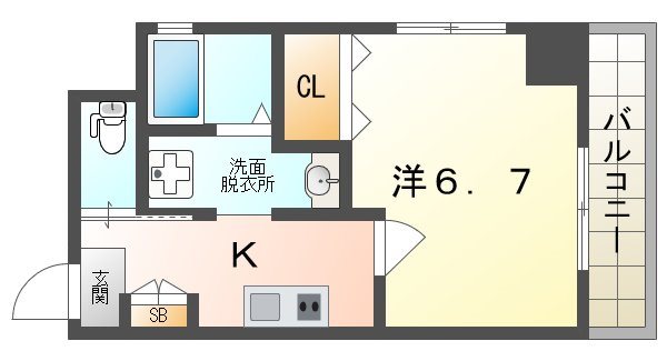 DAP千林の間取り