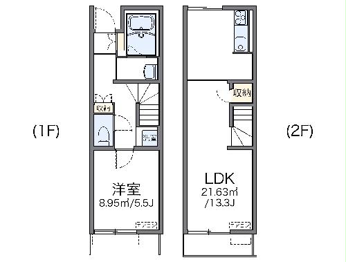 レオネクストアマービレの間取り