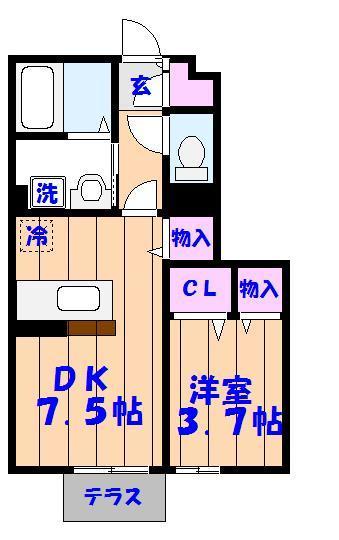 ファミーリエIの間取り