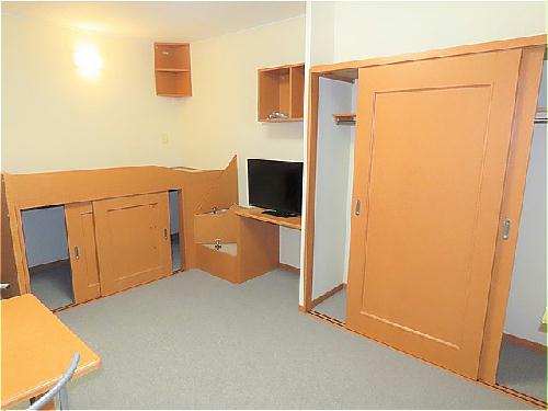 収納　クローゼット、ベッド下収納あり