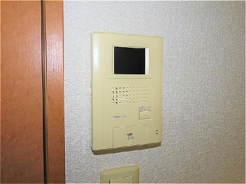 セキュリティ　モニター付きインターホンあり