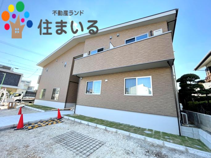 名古屋市緑区潮見が丘のアパートの建物外観