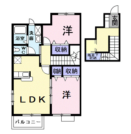 ラフィナートＳＫ　Ｂ棟の間取り