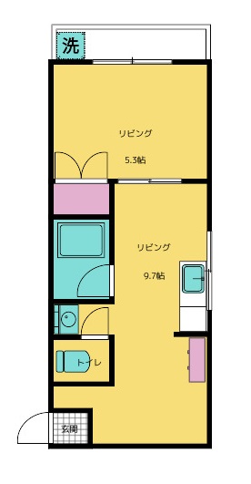 カメリアビルの間取り