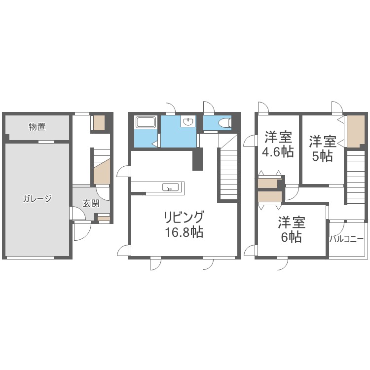 ＨＭ３６の間取り