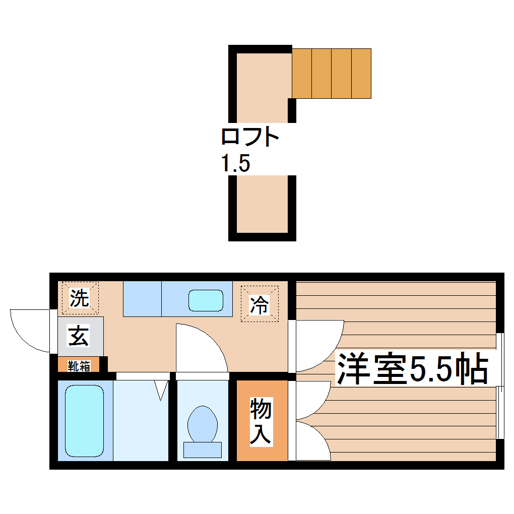 グリーンリーフ表柴田の間取り