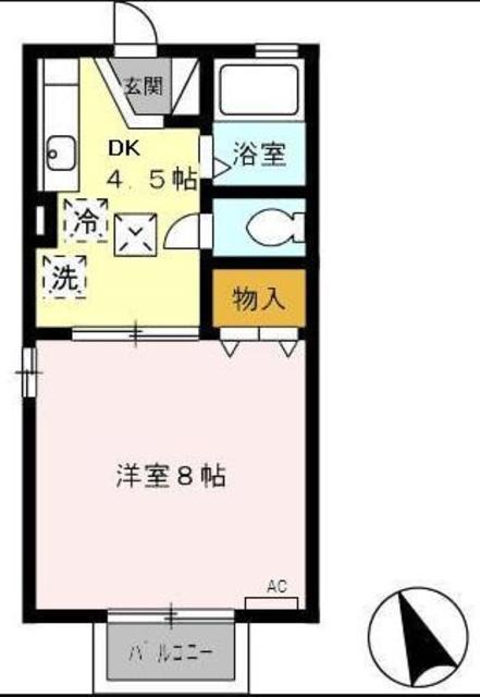 ヴァンコート　IIの間取り