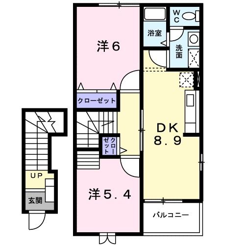 レガリア桔梗の間取り