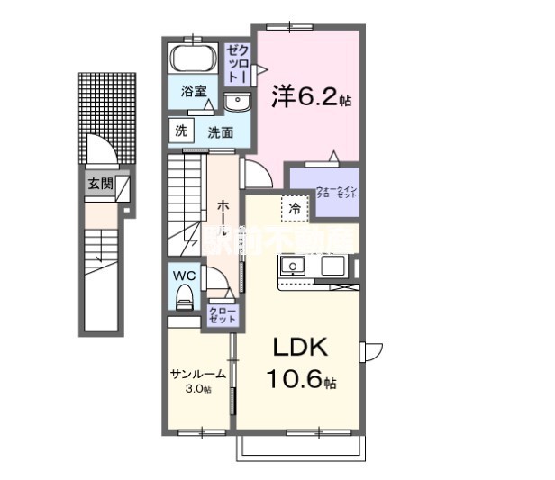 セイバリー　ＵＡ　IIIの間取り