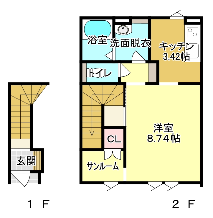 メゾンｂｏｎｄ12の間取り