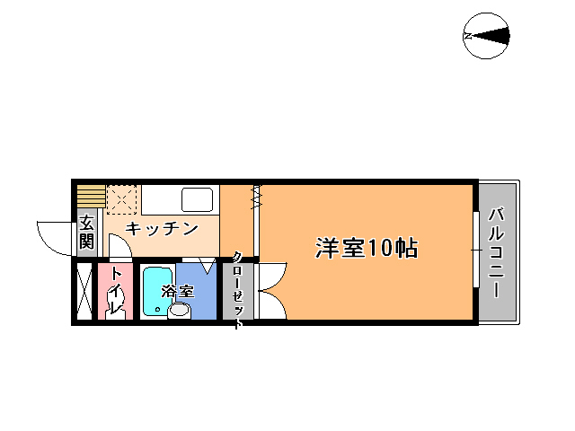 ニュー森川ハイツの間取り