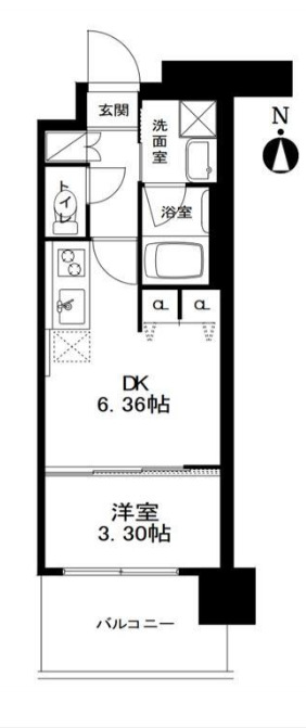 アーバネックス西長堀の間取り