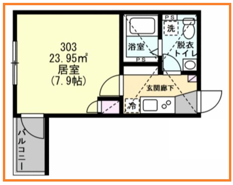 【リバティヒルズの間取り】