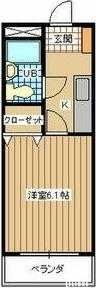 立川市栄町のマンションの間取り