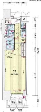 プレサンス丸の内リラティの間取り