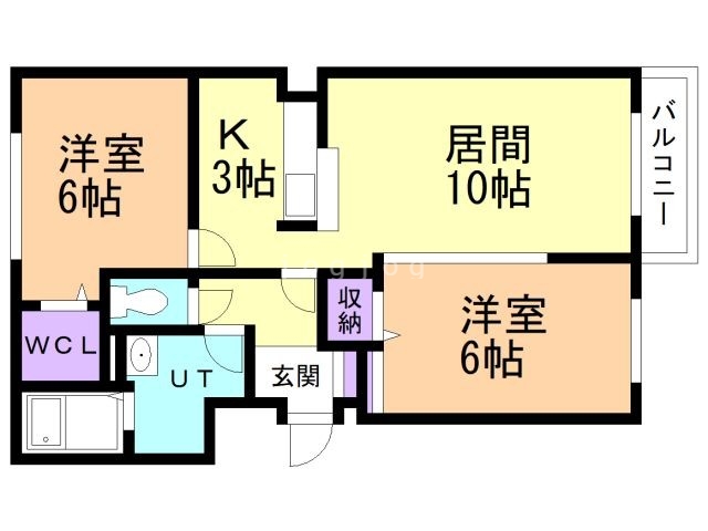 ランデュールの間取り