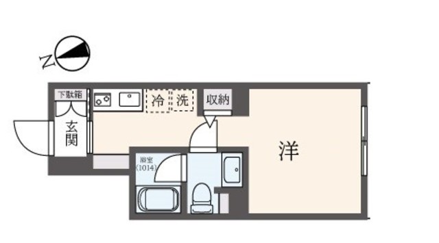 品川区東中延のマンションの間取り