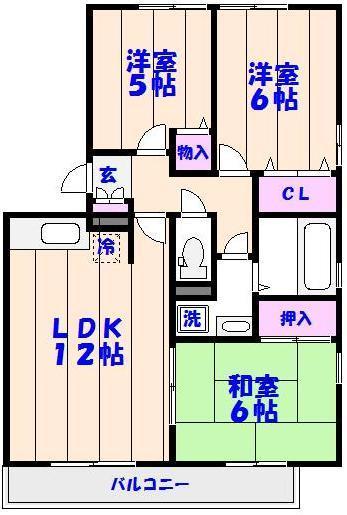 クレール・シェソワの間取り