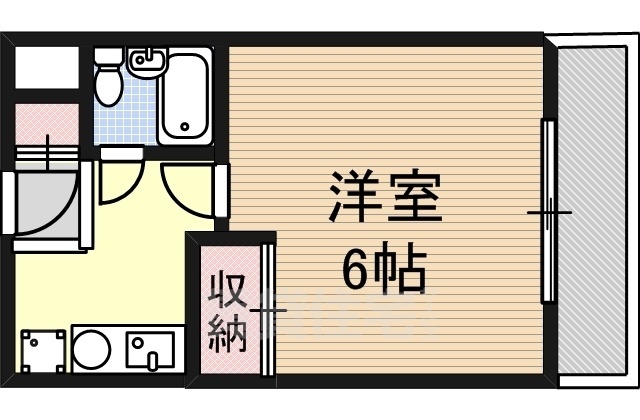 パルコート豊川の間取り