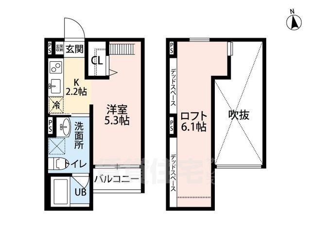 Crescentの間取り