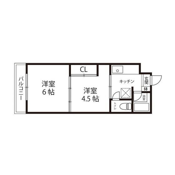 エルミタージュ仙台の間取り