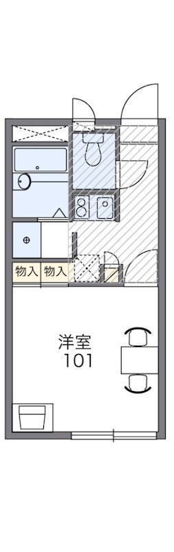 スティールの間取り