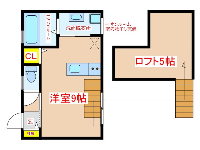 【Guardiの間取り】