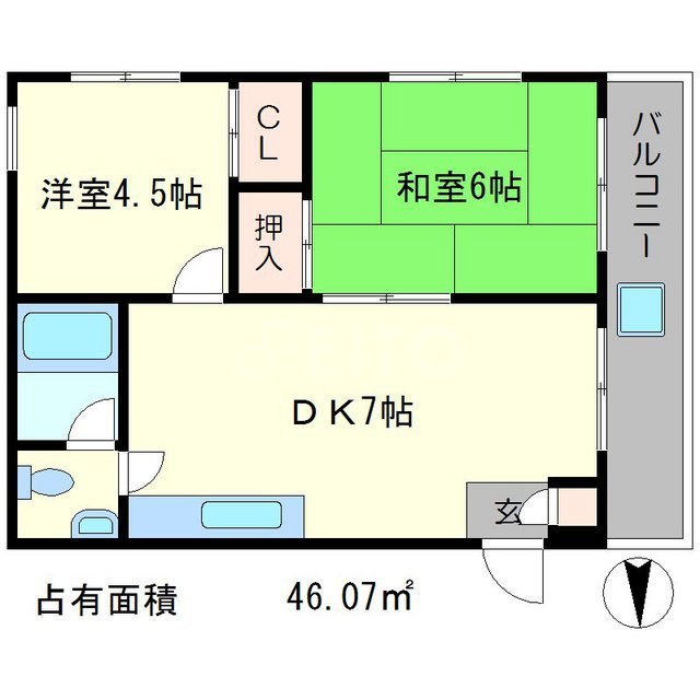 ライス88の間取り