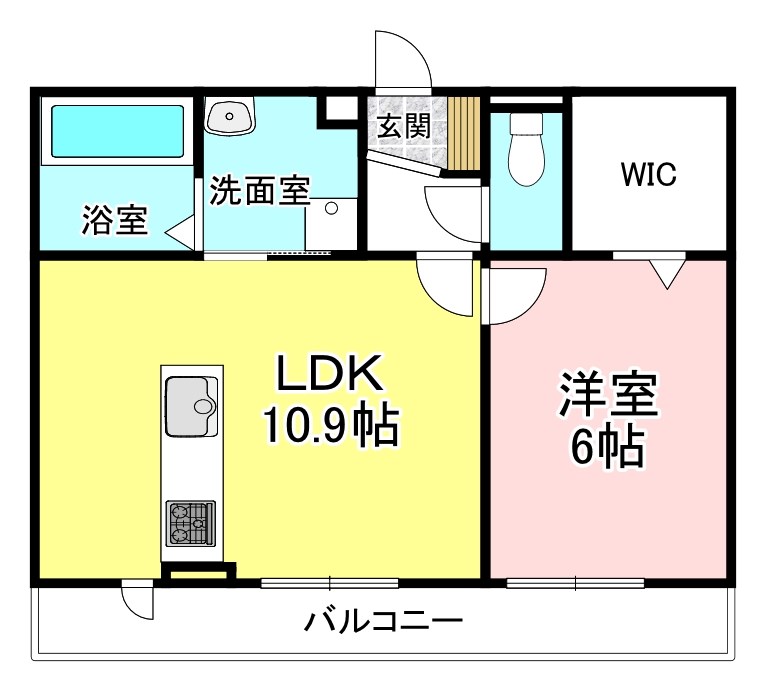 【シャーロット水口　Ａの間取り】