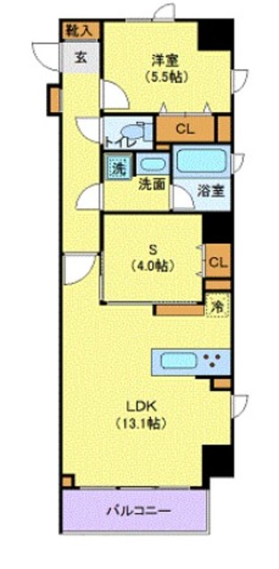 レーヴ半蔵門の間取り