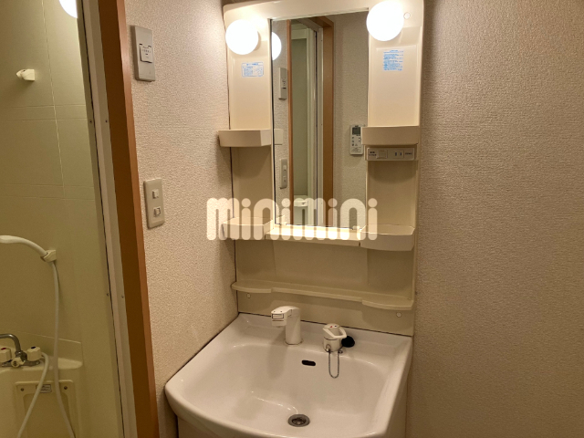 洗面設備　エアコン完備