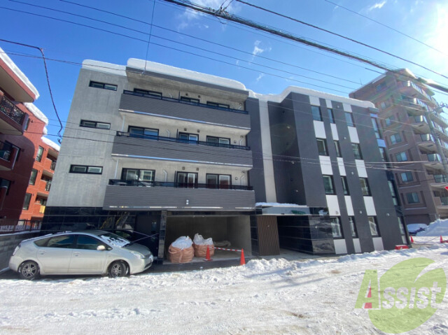 建物外観　札幌市中央区南２条西「アルファスクエア円山２条」