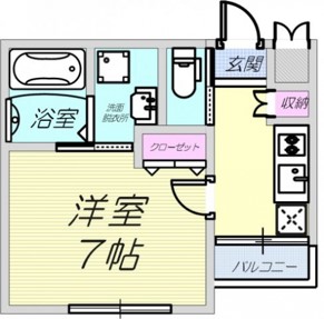 クレスト灘の間取り