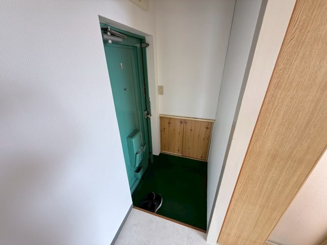 玄関　ゆったりとした玄関です