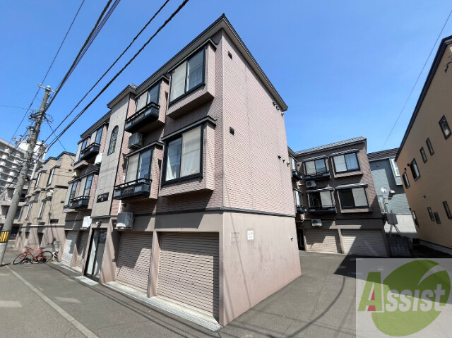 建物外観　札幌市東区北９条東「金盛マンションＤ棟」
