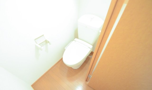 トイレ　写真は別号室のものです。