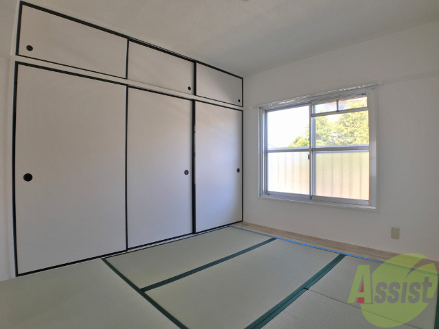 その他部屋・スペース　和室です。畳ってなんだかいい匂いがしますよね。