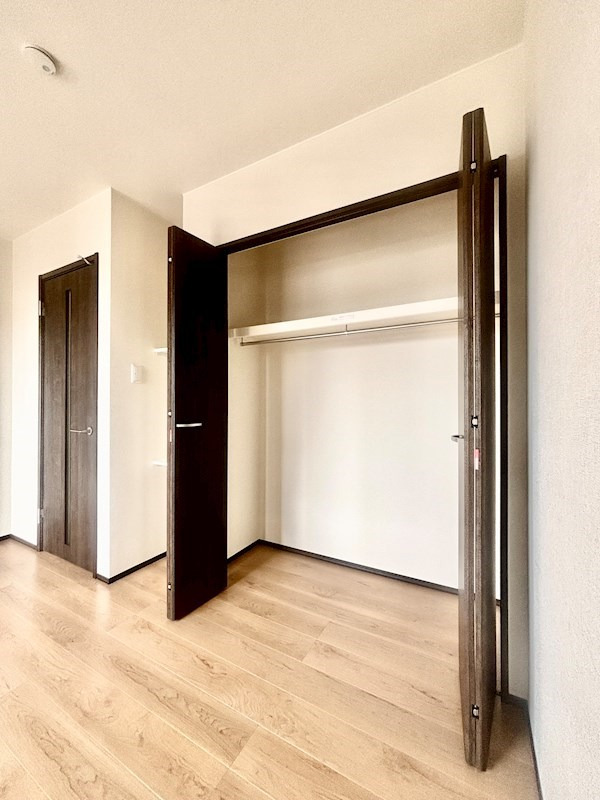 収納　たっぷりとした収納スペースです