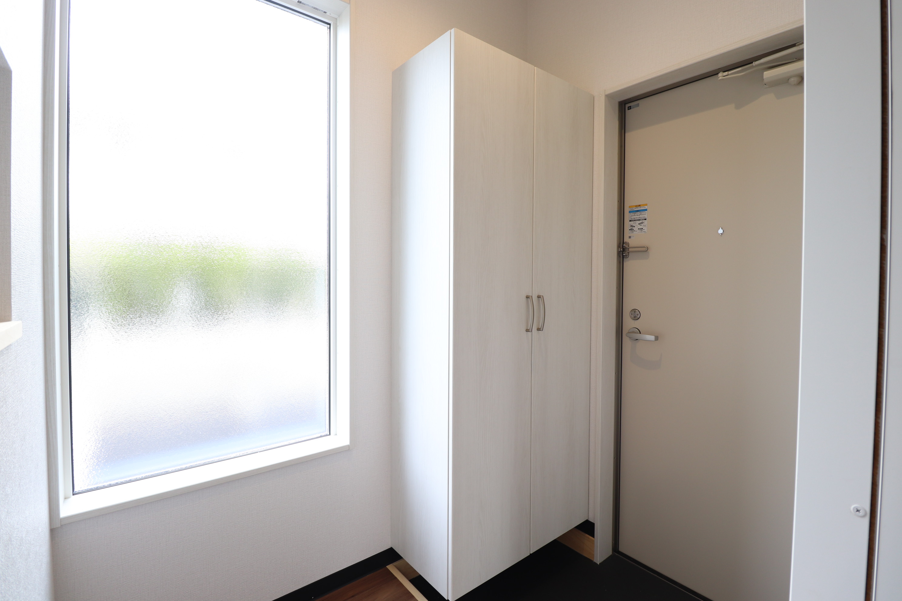 玄関　シューズbox付きの玄関♪