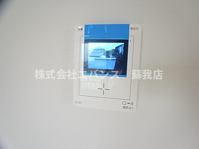 セキュリティ　モニターホン付きです