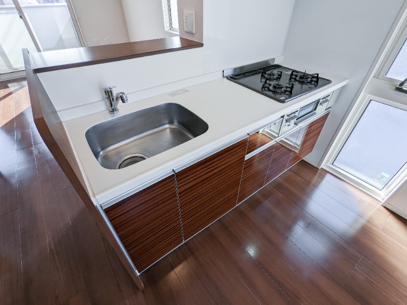 キッチン　図面と現状に相違がある場合には現状を優先