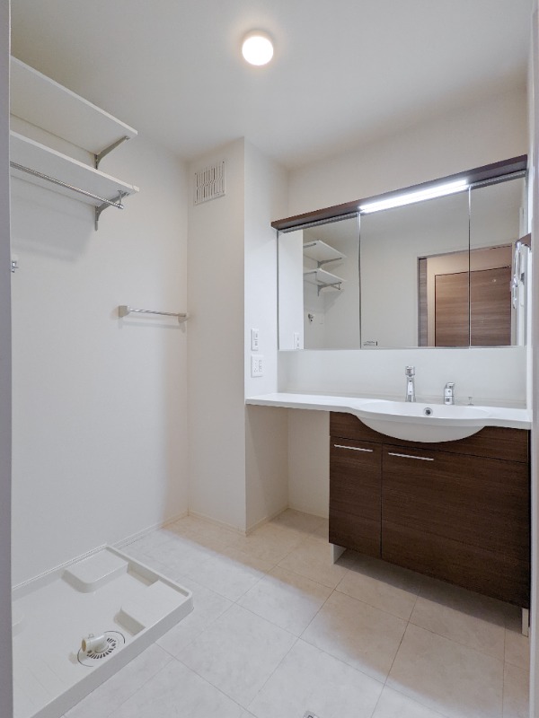 洗面設備　図面と現状に相違がある場合には現状を優先