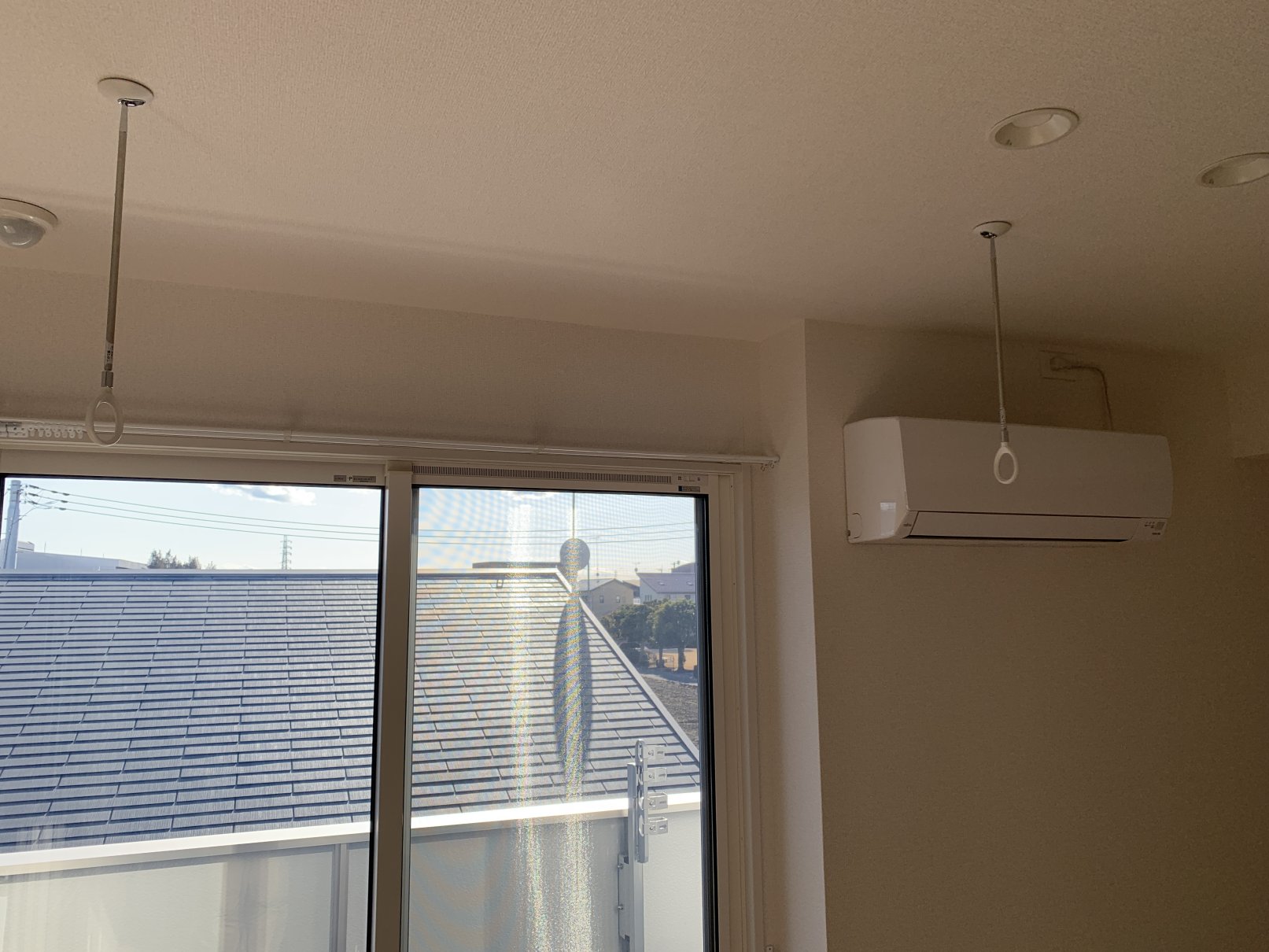 その他設備　エアコン・室内物干付