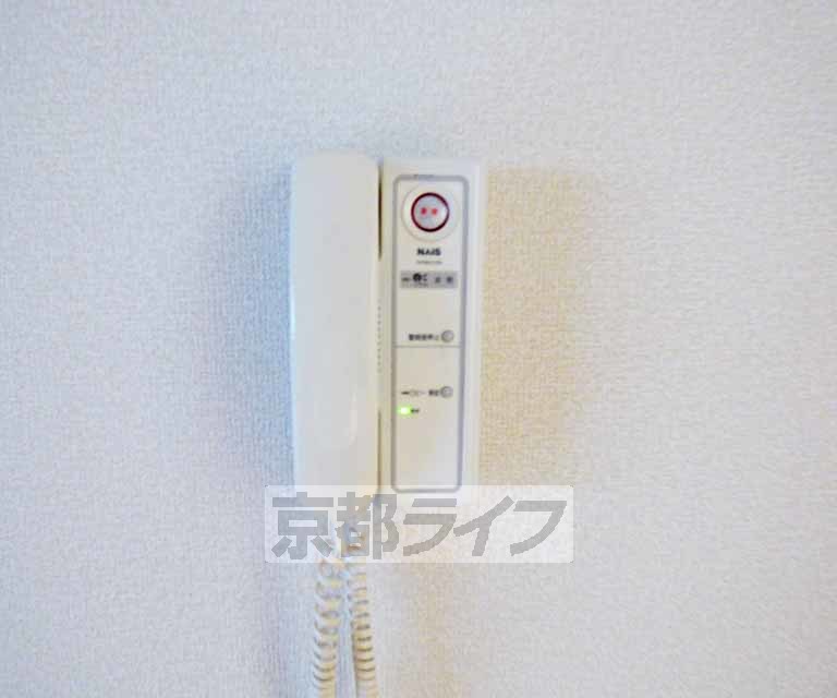 セキュリティ　来客も安心です。