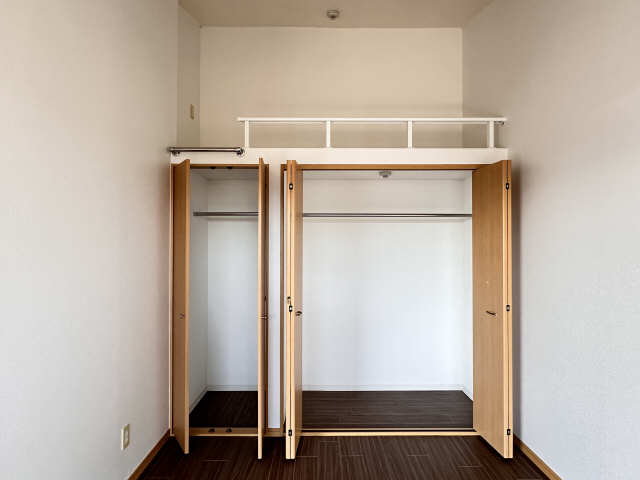 収納　上部はロフト