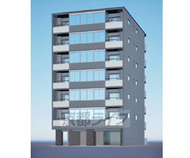 建物外観　予想図、完成予想図