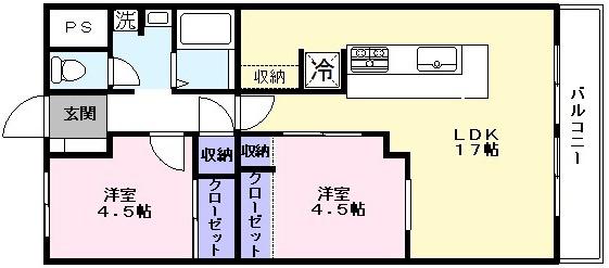 メゾンあおきの間取り