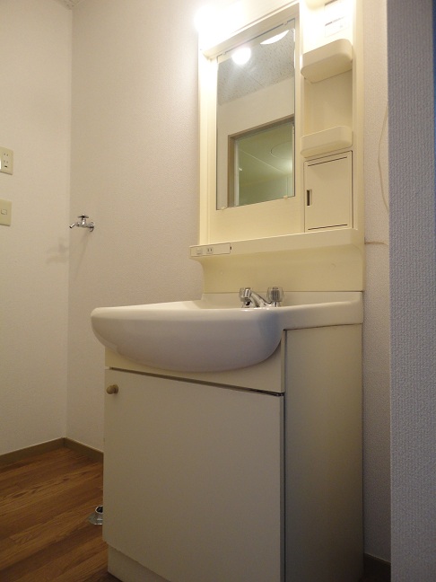 洗面設備　便利な独立洗面台